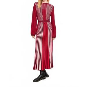 NEW ALDO MARTINS lone maxi skirt in rojo